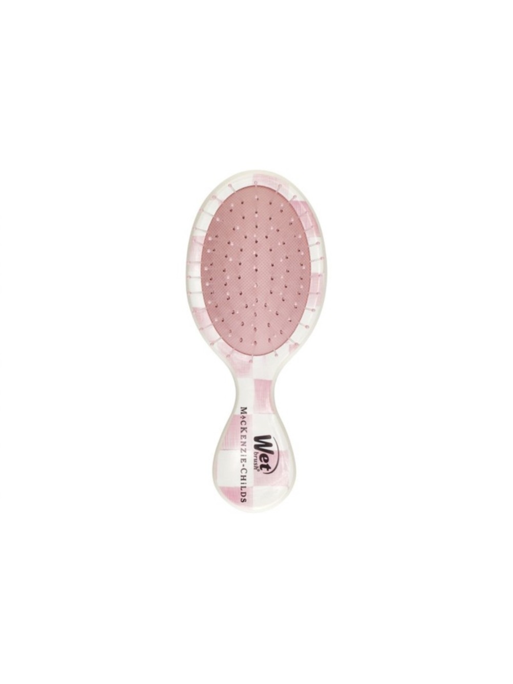 🎀Wet Brush×MacKenzie Childs Mini Detangler Hair Brush - Rosy Check